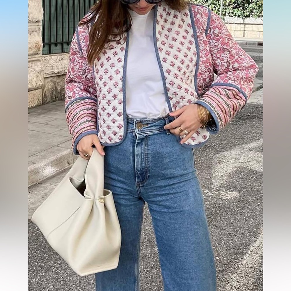 Reversible Patterned Women's Jacket - image 4